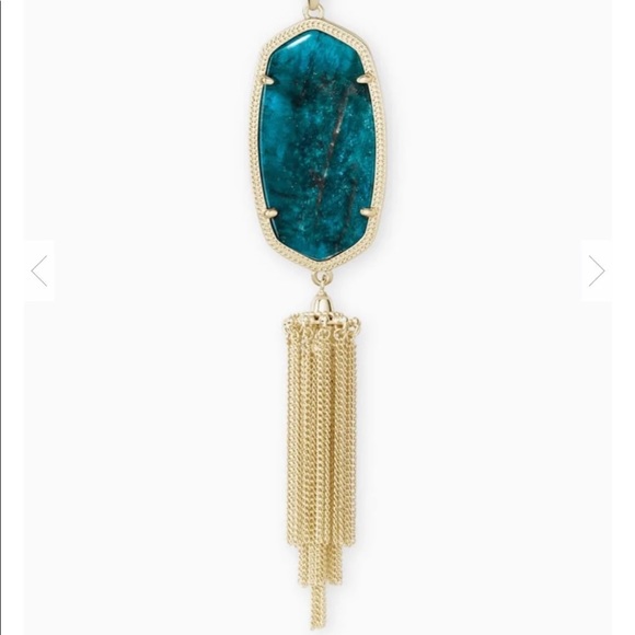 Kendra Scott Rayne Gold Long Pendant Necklace - Picture 1 of 5
